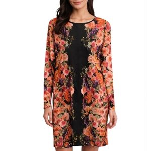 INC International Concepts Harvest Sun Vibrant Garden Dress Size 3x